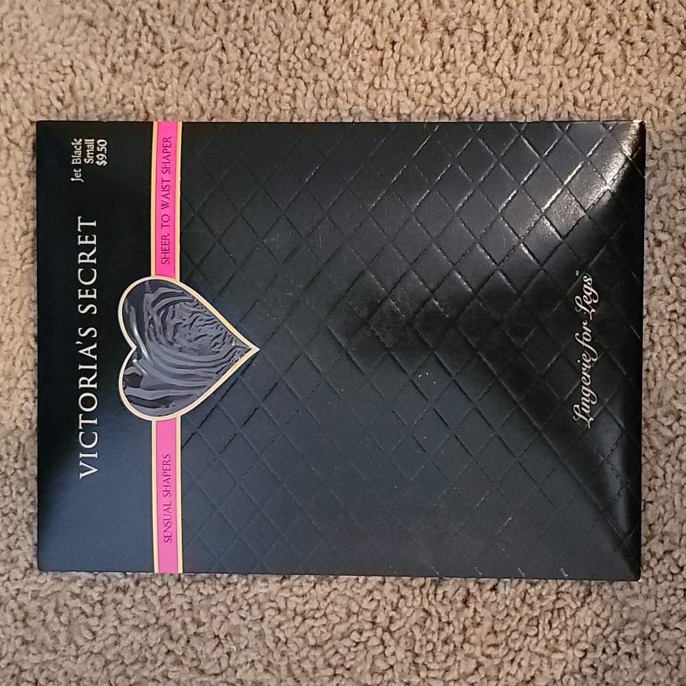 Victoria's Secret Sensual Shapers Sheer To Waist Shaper - Jet Black - S